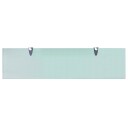 vidaXL Flytende hylle glass 80x20 cm 8 mm