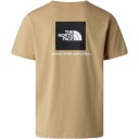 The North Face M Evolution Box Nse Regular Short Sleeve Beige XS
