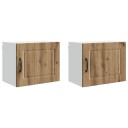  Kjøkkenskap 2 pcs Artisan Eik 50 x 31 x 40 cm Konstruert tre