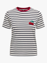 Only Heart Short Sleeve Tee Flerfarget L