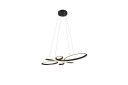 Trio Lighting Pendel Fly Matt svart