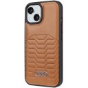 Audi Magsafe Etui i Syntetisk Lær til iPhone 15 Plus/14 Plus 6.7" Brun