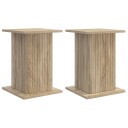 vidaXL Planteholder 2 stk. Sonoma eik 30,5 x 30 x 43 cm Konstruert tre