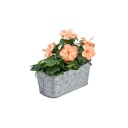 Blomsterkasse i metall