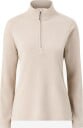 Áhkká   Fleecetrøye Fleece Basic Half Zip W   Beige