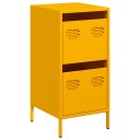  Skjenk sennepsgul 35x39x73,5 cm kaldvalset stål 8721102931543