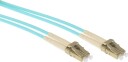 ACT LC LC OM3 armert duplex fiberpatchkabel 7 m