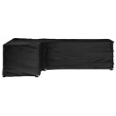 vidaXL L-formet hagemøbeltrekk 16 maljer 210x260x80 cm