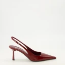 Prada Dame Sko Rød 37 1/2 EU,