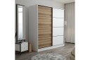 Fruitland Garderobe 220 cm - Brun/Hvit