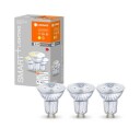 Ledvance Smart+ Par16 lyskilde til spot, 5W, 2700K, GU10, WiFi, 3 stk.