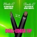 NYX PROFESSIONAL MAKEUP Blade & Shade Brow Pencil 04 Taupe
