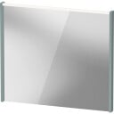 Duravit D Code speil med lys øverst 800 x 700 mm fjordgrønn