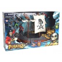 Kapteinens Piratskip m/ figurer og tilbehør