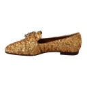 Dolce & Gabbana, Dame, Sko, Gul, 37 EU,