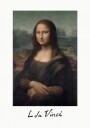 Mona Lisa Del Giocondo Signature 1503–1506 Plakat / 40x50