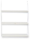 Minitude Vegghylle Brooklyn 3-Plan Natur/Hvit