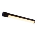 Nordlux Malaika 68 innbygd stikkontakt 15W 1350 lumen Vegglys Svart