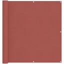  Balkong Skjerm Terrakotta 110 x 1000 cm Oxford Stoff