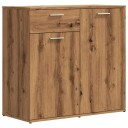  Skjenk artisan eik 80x36x75 cm konstruert tre 8721158435323