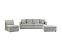 Jonas Ihreborn Lukas Lcv Sofa 3 seters Geneva Vint/nimbus 01 Grey