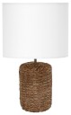 Platinet St. Lucia Bordlampe   25W Hvit Rattan