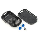 Universelt plastikkdeksel for fjernkontroll med to knapper 62x37x14mm