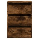  Kommode røkt eik 40x41x58 cm konstruert tre