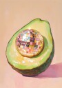 Disco Avocado Delight Plakat / 40x50cm