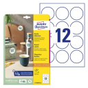 Avery Zweckform - round labels - 300 label(s) - 60 mm round