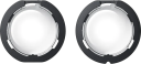 Insta360 X3 Linsebeskyttelsessett for Actionkamera - 2 stk. Avtagbare Beskyttere