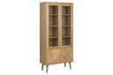 Bellor Vitrineskap 80x178 cm   Natur