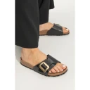 Birkenstock Dame Sko Svart 37 EU,