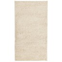 vidaXL Flossteppe med lang luv moderne gull 60x110 cm