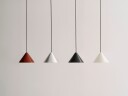 HAY Compass Taklampe Ø26 Pompeain Rød