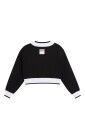 J. Lindeberg 30Y Nicole Cropped Cardigan   Black   M