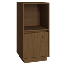 vidaXL Skjenk honningbrun 38x35x80 heltre furu