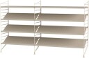 String hylle beige Kombinasjon N