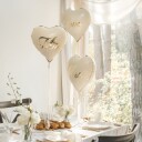 Partydeco Folieballonger Hjerte Mr & Mrs FB343