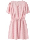 Name It Nkffany Ss Wrap Dress Pb Pink 140