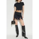 Diesel Dame Topper Svart M,