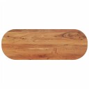  Bordplate 110x40x2,5 cm oval heltre akasie