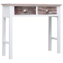 vidaXL Konsollbord brun 90x30x77 cm tre
