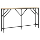  Konsollbord sonoma eik 140x23x75 cm konstruert tre 8721012195554