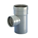 Wavin Grenrør 50x50 mm 87,5° Overvannsplast Grå