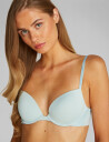 Calvin Klein Push Up Plunge   Blue   B x 65