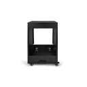 Gator Frameworks Gfw-Elitestudiork12-Blk Elite Led Angled Studio Rack - 12u Blk