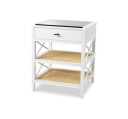 Bahamas Side Table Piano White