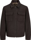 Jack & Jones Jprbluwakefield Wool Blend Jacket Sn   CHOCOLATE BROWN   XL