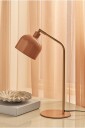 Ellos Home   Bordlampe Glossy   Brun